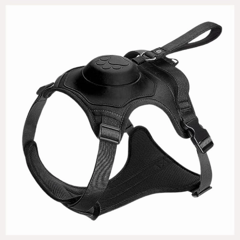 A a Pets' 2in1 No Pull Dog Harness with Built-in Retractable Leash