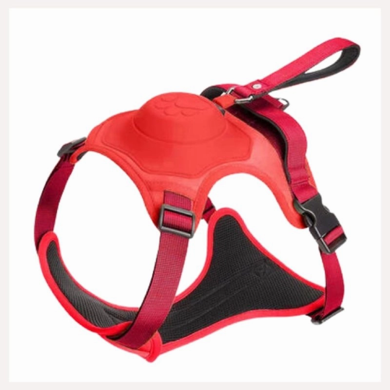 A a Pets' 2in1 No Pull Dog Harness with Built-in Retractable Leash