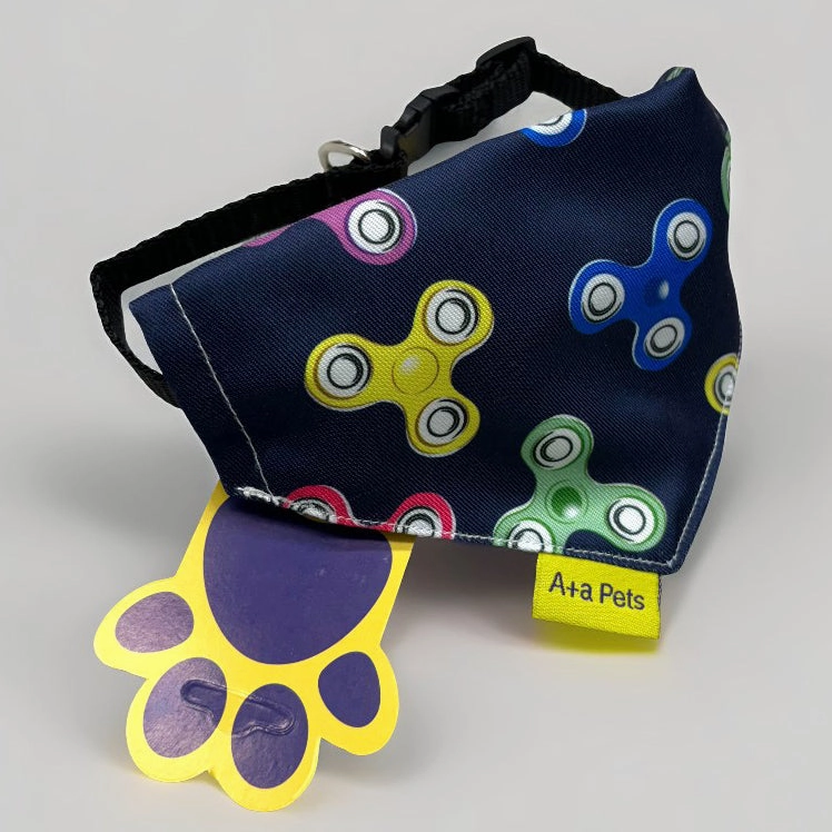 A a Pets' 2in1 Scarf Collar Bandana for Dogs & Cats - Fitbit Collection
