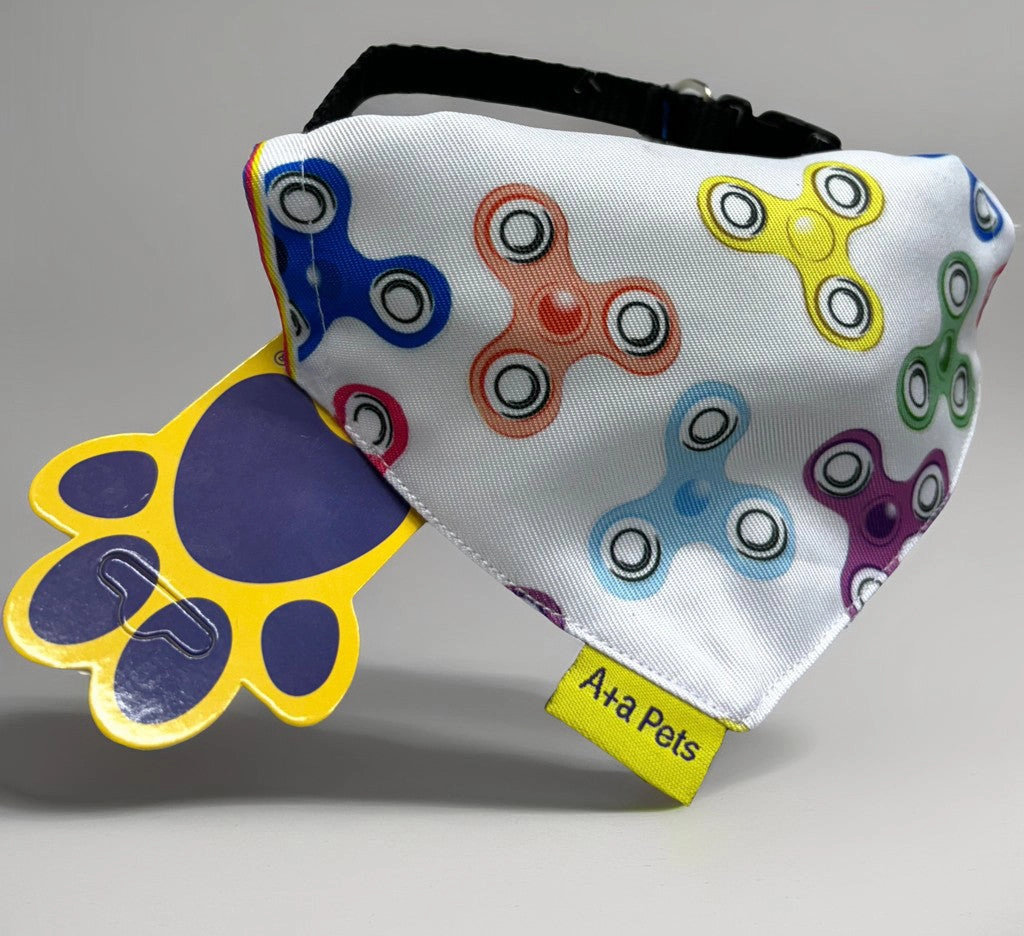 A a Pets' 2in1 Scarf Collar Bandana for Dogs & Cats - Fitbit Collection