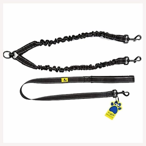 A a Pets' 3in1 Multi Purpose Bungee Leash | Walk 2 Dogs