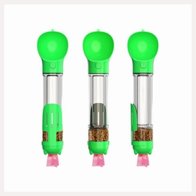 A a Pets?? 4in1 Bottle for Pets (Water, Food, Poo Bags, & Shovel)
