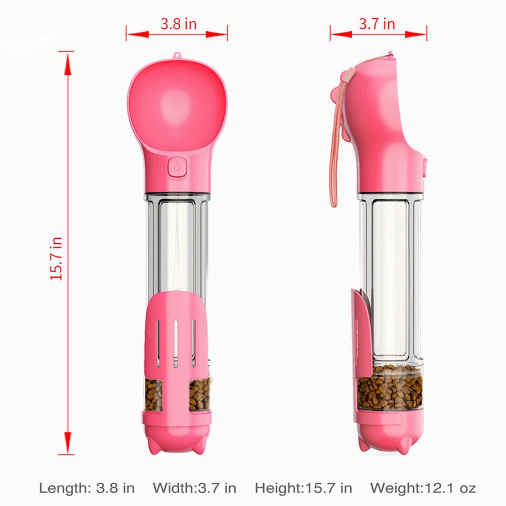 A a Pets?? 4in1 Bottle for Pets (Water, Food, Poo Bags, & Shovel)