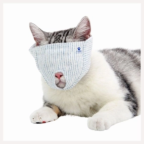 A a Pets' Cat Anti-Bite Soft Muzzle Mask (Blindfold)