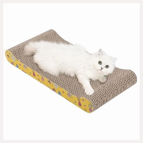 A a Pets' Cat Scratch Pad with Catnip