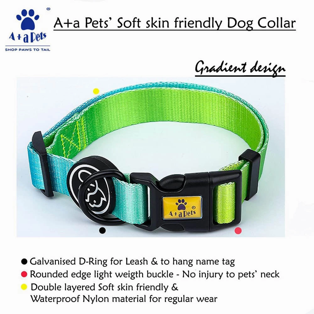 A a Pets' Collar for Dogs & Cats Gradient Design