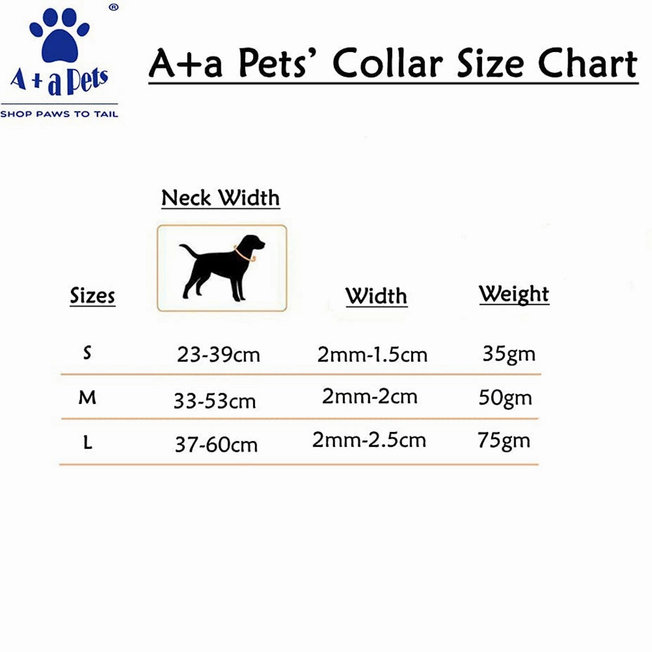 A a Pets' Collar for Dogs & Cats Gradient Design
