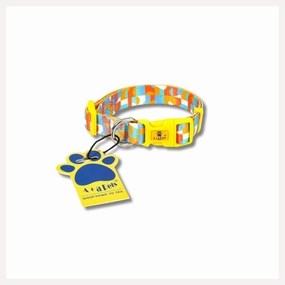 A a Pets' Collar for Dogs & Cats Tetris Design
