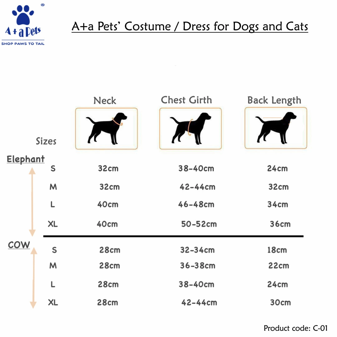A a Pets' Costume/Dress for Cats And Small Dogs