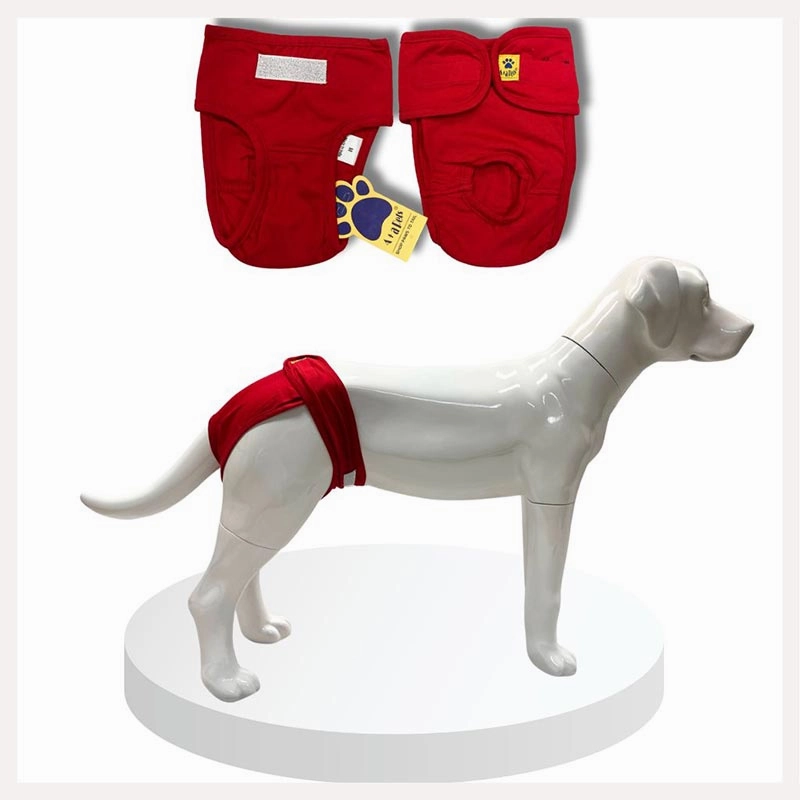 A a Pets' Cotton Reusable Diaper for Female Dogs