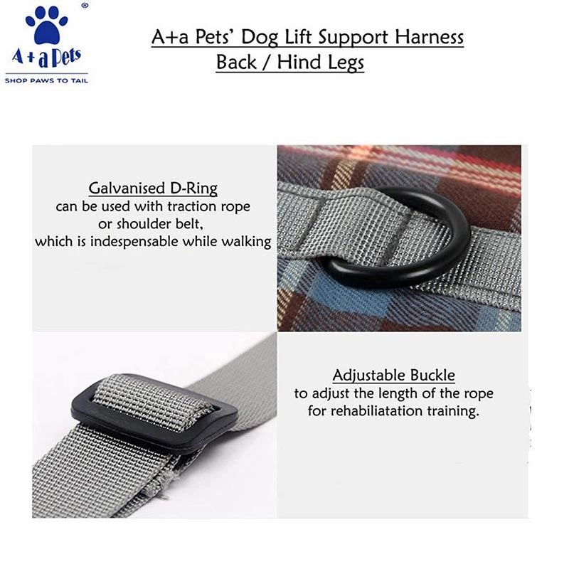 A a Pets' Dog Lift Support Harness for Hind / Back Legs