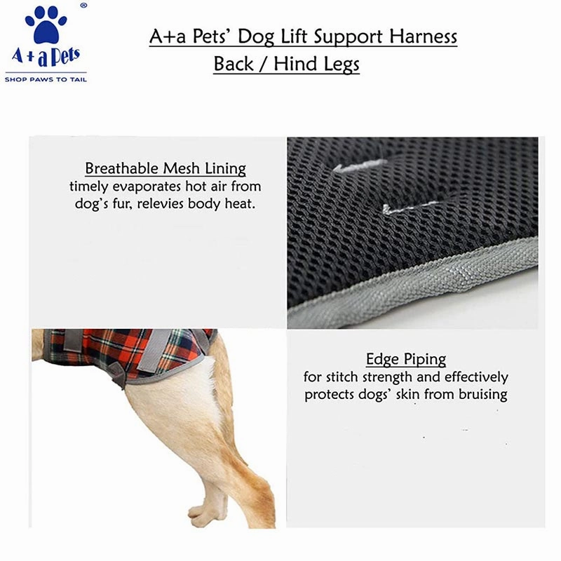 A a Pets' Dog Lift Support Harness for Hind / Back Legs
