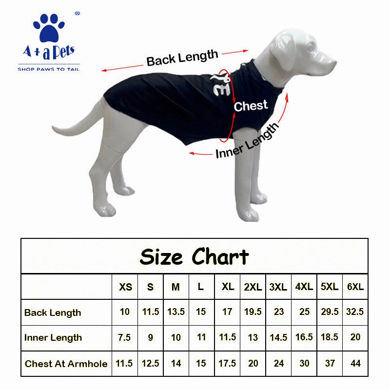 A a Pets' Graphic Printed (Mate) T-Shirt for Dog, Puppy and Cat | Round Neck | Breathable Costumes | 100% Cotton