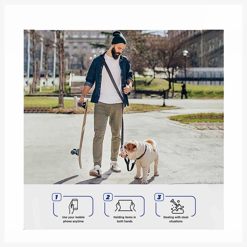 A a Pets?? Hands Free Waist Tie-up Adjustable Leash