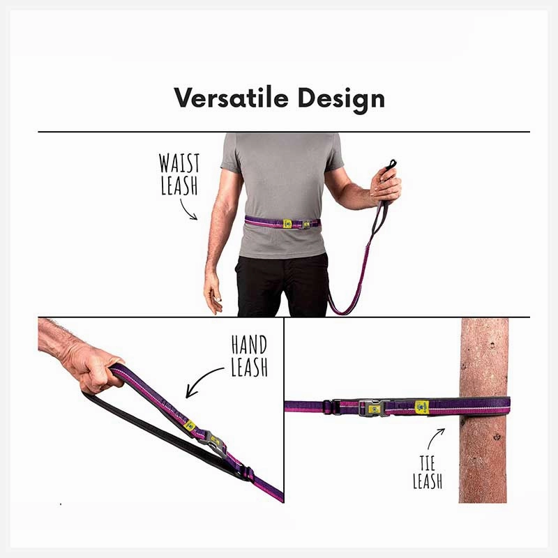 A a Pets?? Hands Free Waist Tie-up Adjustable Leash