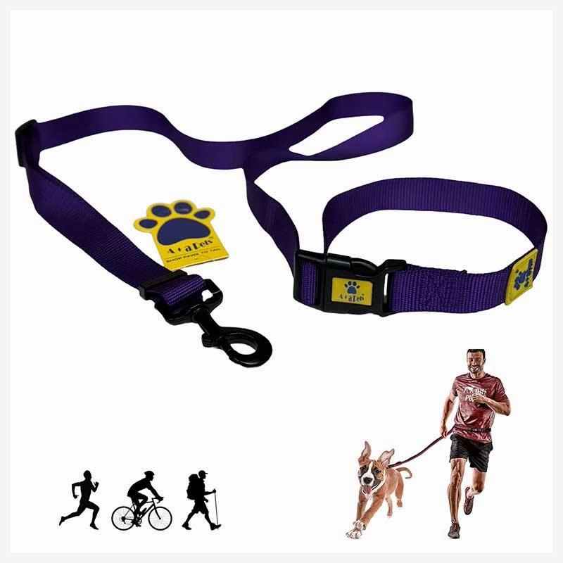 A a Pets?? Hands Free Waist Tie-up Adjustable Leash