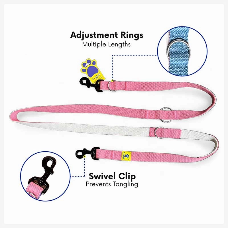 A a Pets?? Multi-Function Cotton Leash - Blue Collection