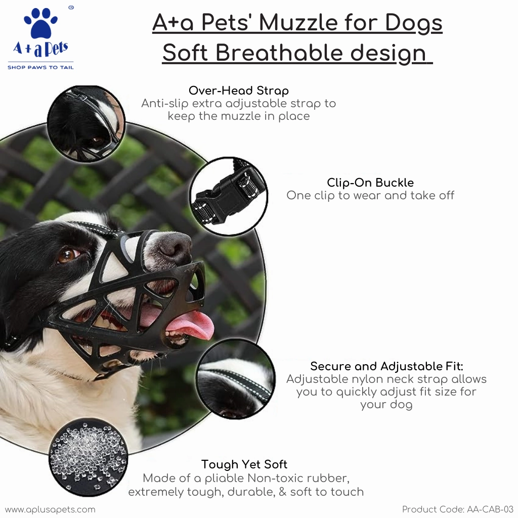 A a Pets' Muzzle for Dogs