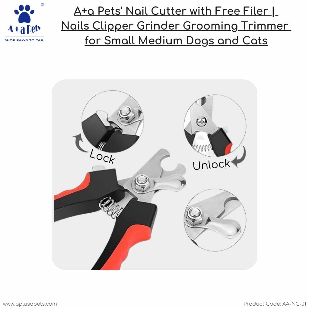 A a Pets' Nail Cutter with Free Filer
