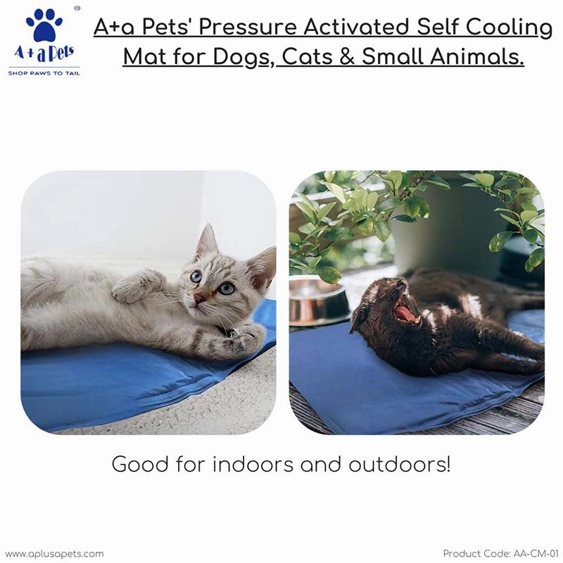 A a Pets' Pressure Activated Self Cooling Mat for Dog & Cat