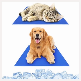 A a Pets' Pressure Activated Self Cooling Mat for Dog & Cat