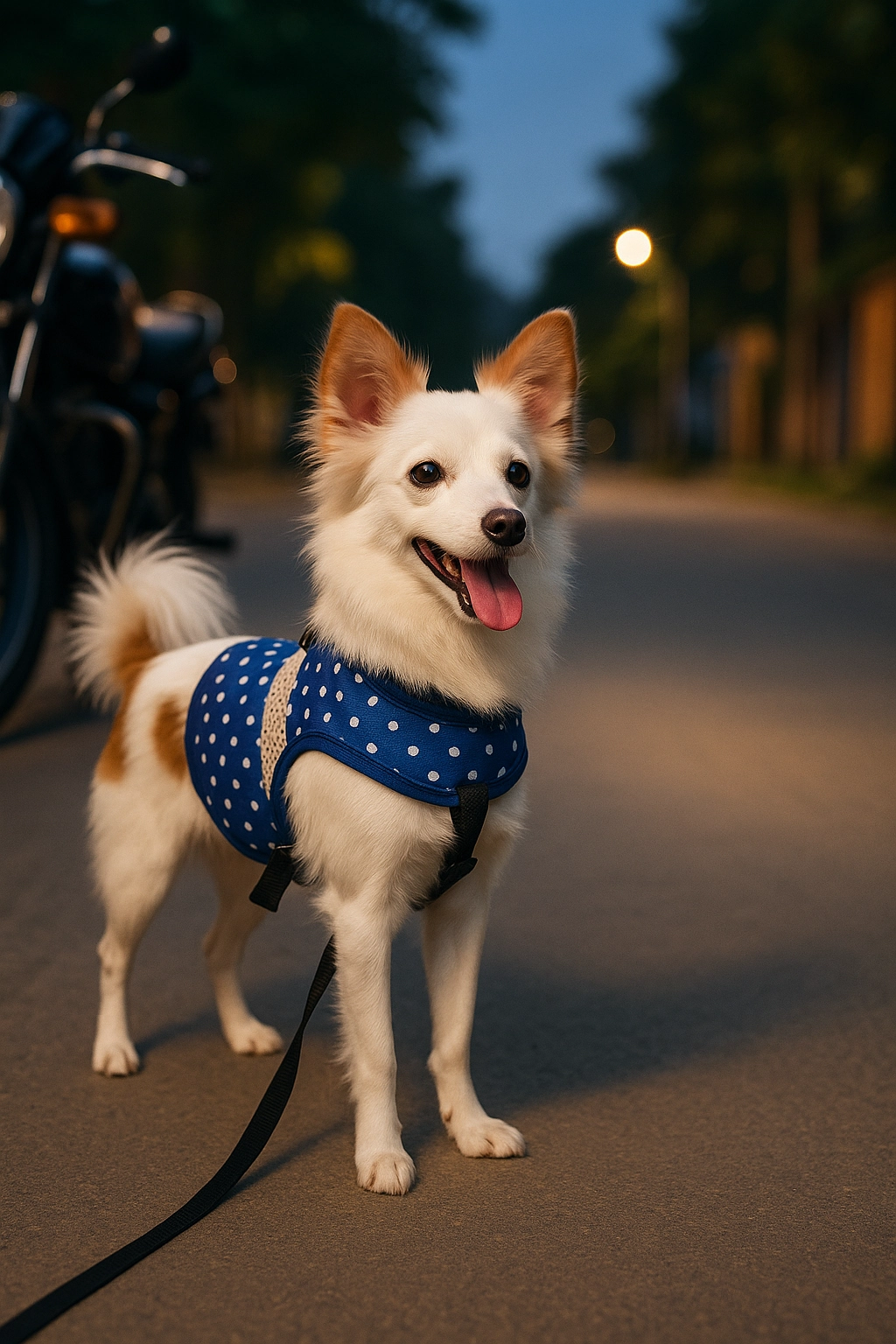 A a Pets' Retro Vest Harness & Leash Set for Cats & Small Dogs