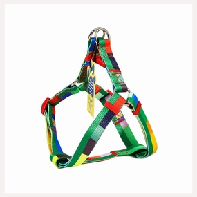 A a Pets' Step-in Harness for Dogs Cats Block Design