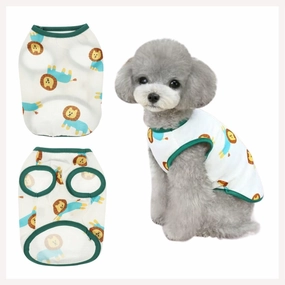 A a Pets' Tshirt for Small Dogs, Puppies & Cats - Lion Print