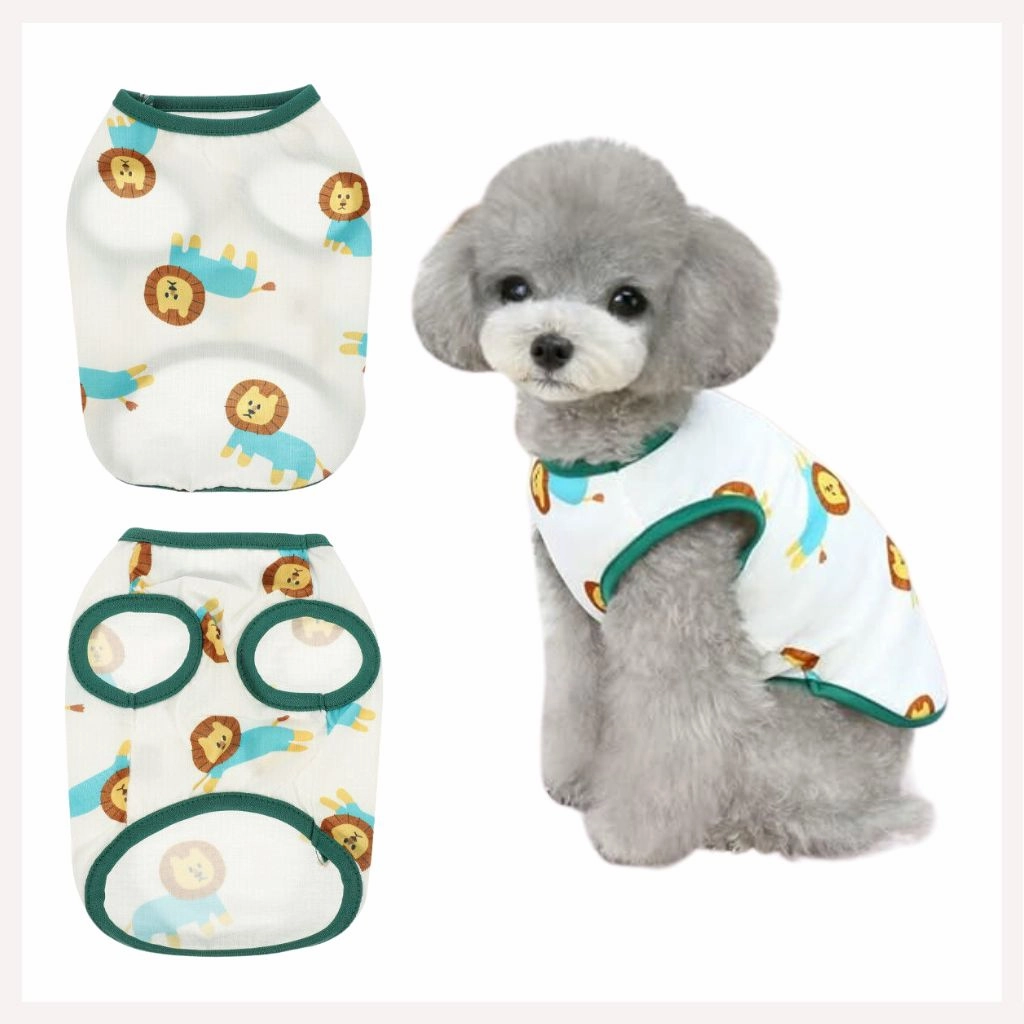 A a Pets' Tshirt for Small Dogs, Puppies & Cats - Lion Print