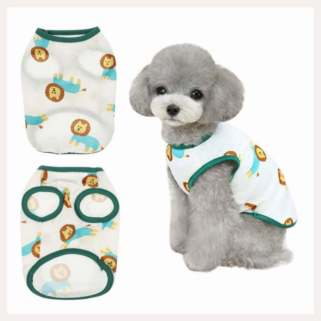 A a Pets' Tshirt for Small Dogs, Puppies & Cats - Lion Print