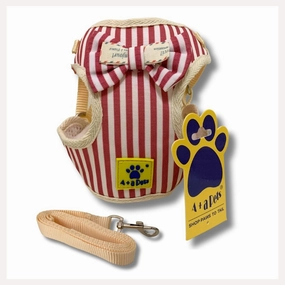 A a Pets' Vest Style Harness & Leash Set for Cats & Small Dogs