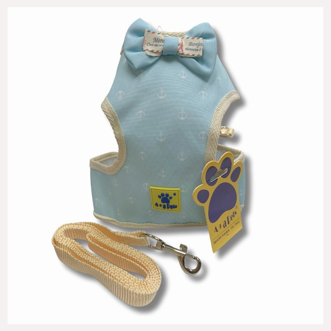 A a Pets' Vest Style Harness & Leash Set for Cats & Small Dogs