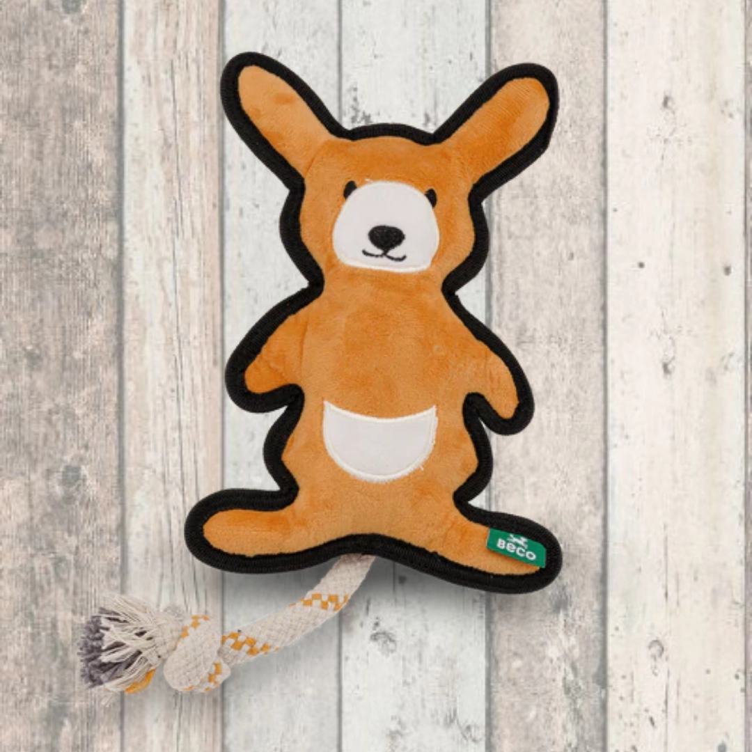 Beco Recycled Tough Toy Kelly Kangaroo