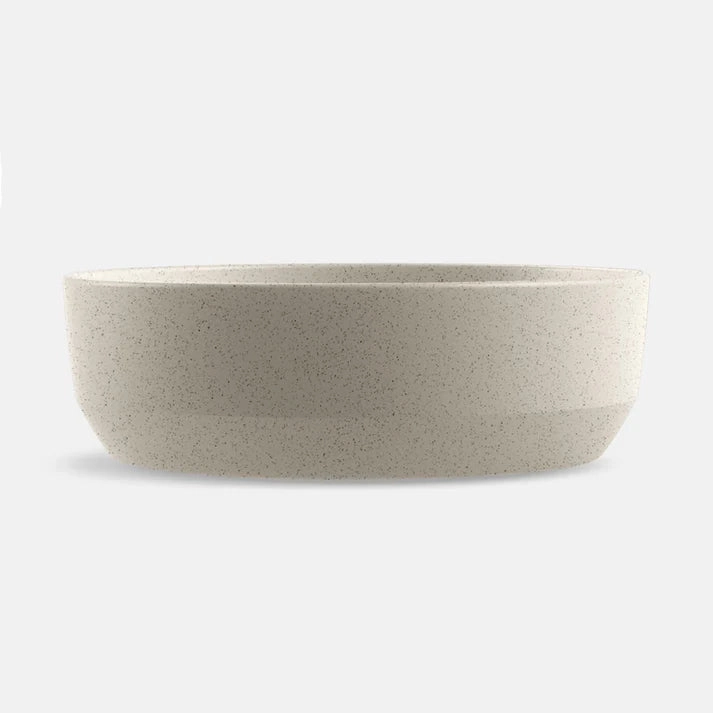 Bevel Wheat Dog Bowl