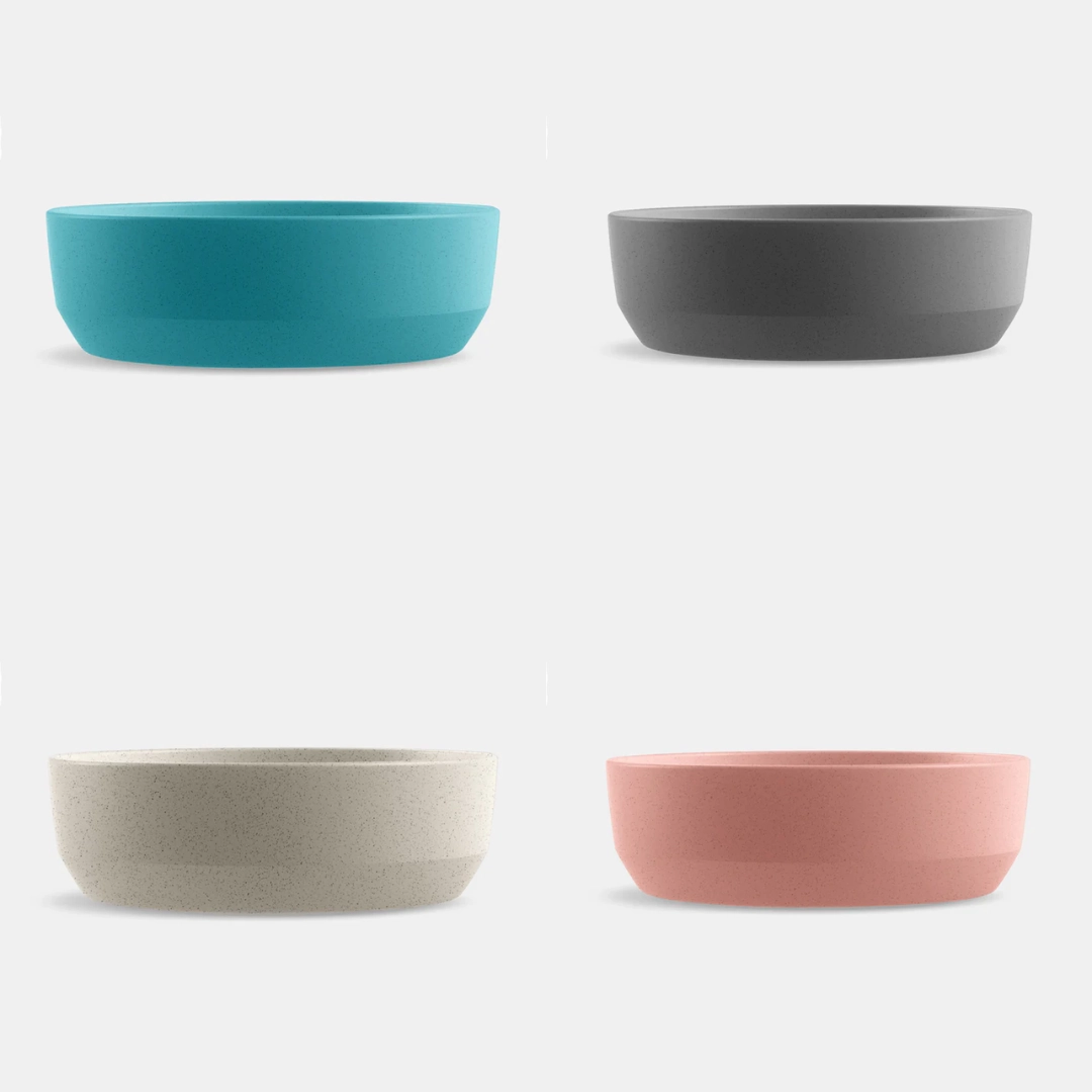 Bevel Wheat Dog Bowl