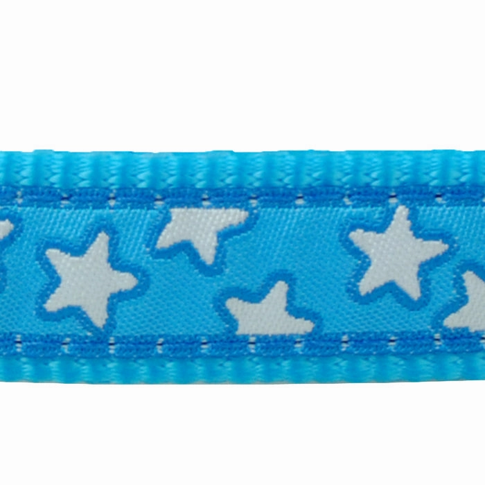 Blue Star Dog Lead by Red Dingo