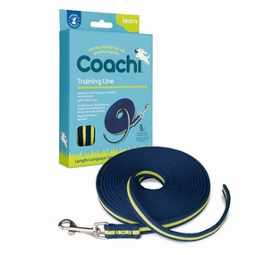 CoA Coachi Training 5m Long-Line Lead in Navy & Lime