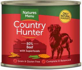 Country Hunter Beef Tin 600g
