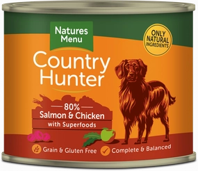 Country Hunter Salmon & Chicken with Raspberry Tin 600g