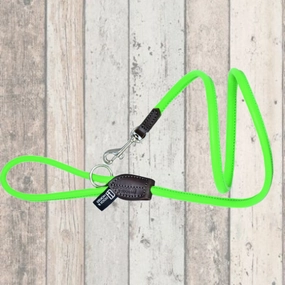 D&H Rolled Leather Lead Green
