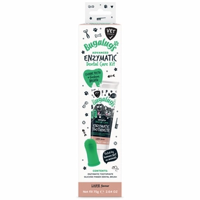 Dental Care Kit (Enzymatic Toothpaste with Finger Toothbrush) for Dogs & Cats