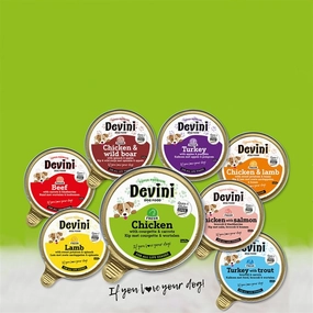 Devini Wet Dog Food Cups
