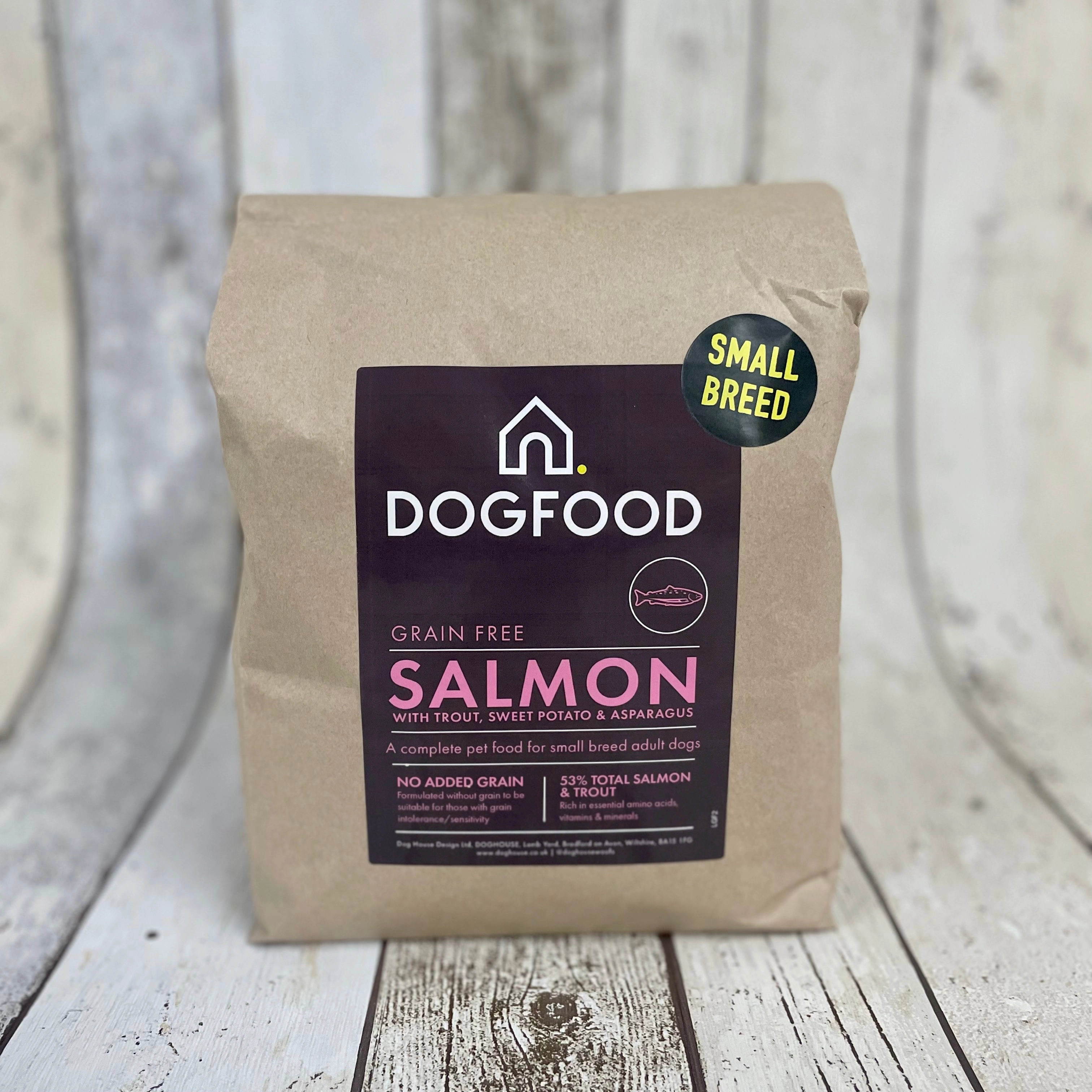 DOGFOOD Grain Free Salmon for Small Breed Adult Dogs