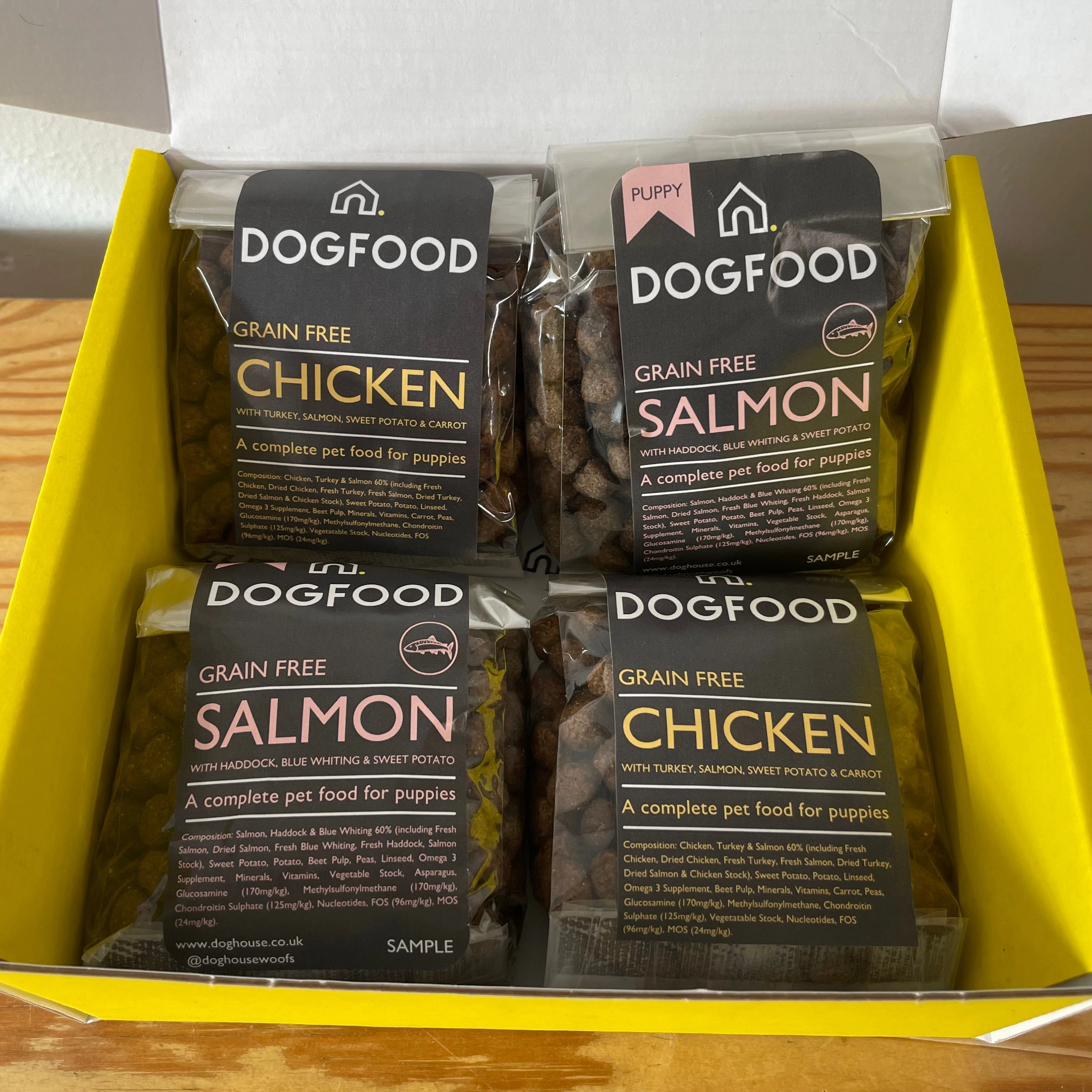 DOGFOOD Sample Bag for Puppies