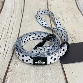 Doghouse Everyday Comfort Dog Lead in Dalmatian Spot