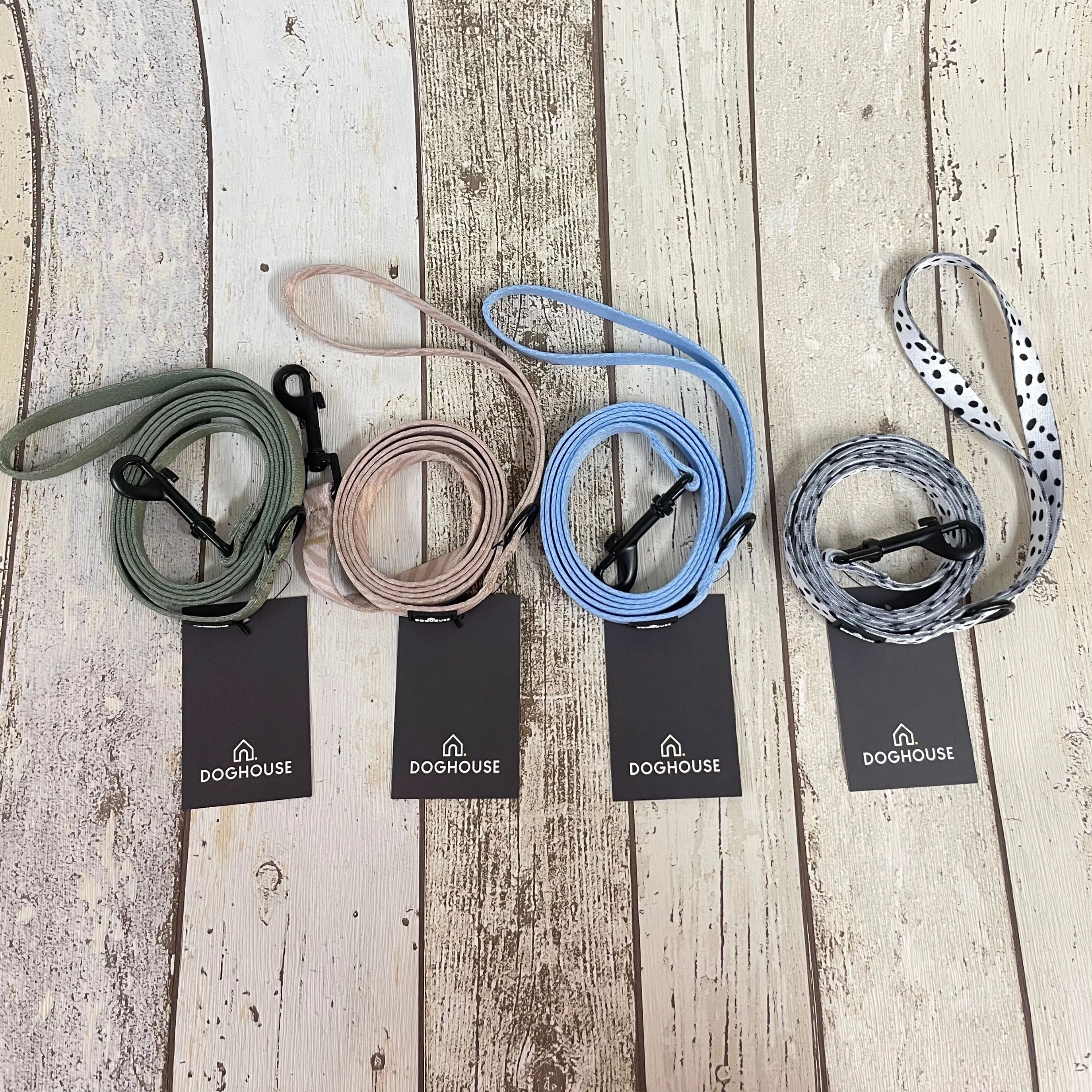 Doghouse Everyday Comfort Dog Lead in Olive Green