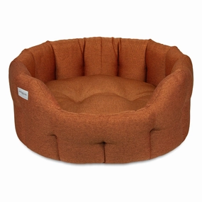 Earthbound Camden Burnt Orange Dog Bed