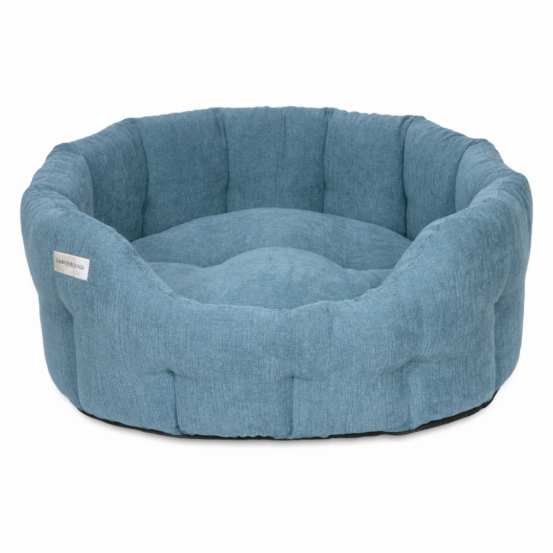 Earthbound Orkney Daisy Blue Dog Bed