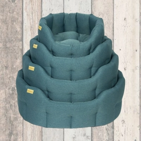 Earthbound Teal Camden Dog Bed