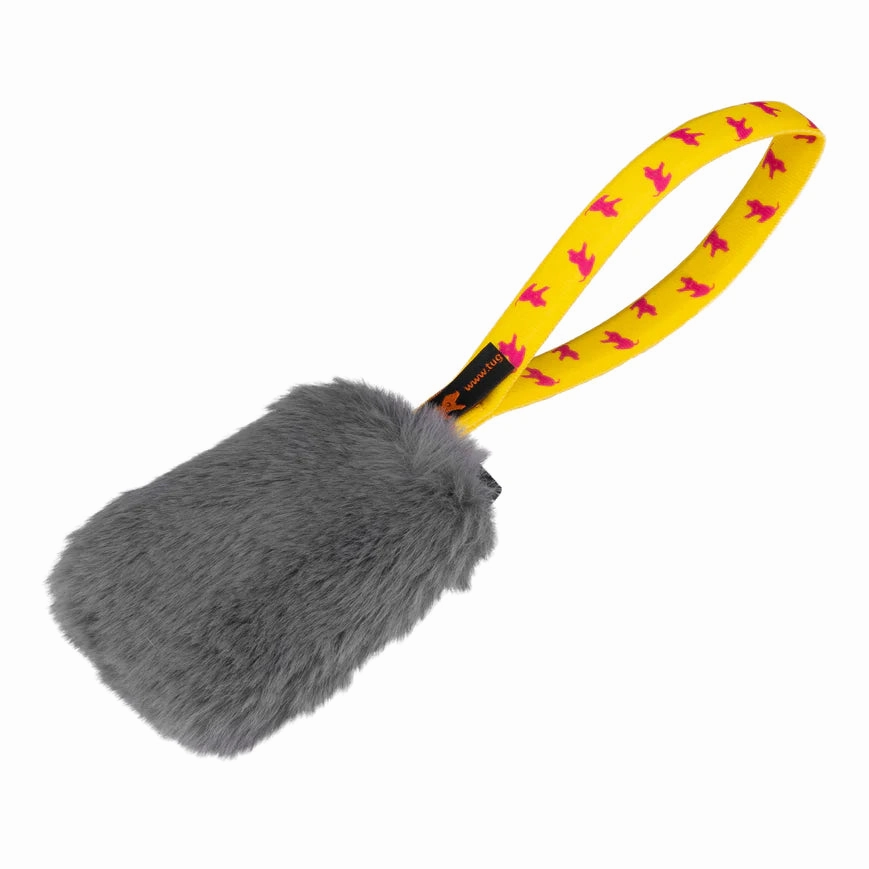 Faux Fur Pocket Squeaker by Tug-e-Nuff